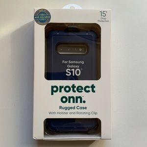 2/$10 Onn Rugged Case For Samsung Galaxy S10